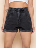 Shorts Jeans Mom sem Lycra