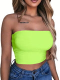 Cropped Top Faixa Feminina Suplex Com Bojo Tendência Moda Super Envio! !